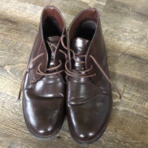 Brown Leather Boots
